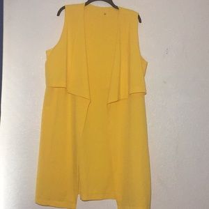 High class duster vest jacket